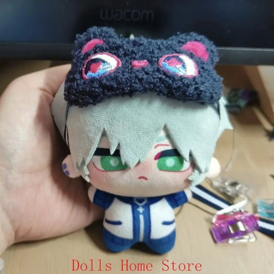 Porte-clés pendentif en peluche, 10cm, scène Alien Ivan jusqu'à Anime Cosplay, mignon, sac en peluche, ornement, cadeaux de noël