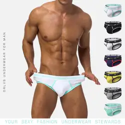 Cotton Mens Sexy Underwear Comfortable Sports Party Daily Wear Briefs Male Under Wear Underpants for Men BS106