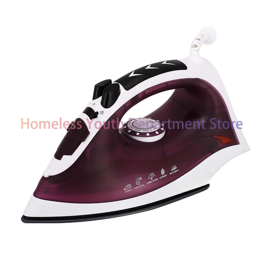 

British and European dry steaming hand-held electric iron, ironing machine