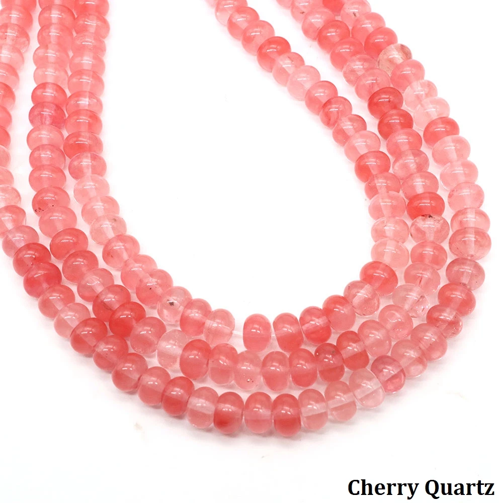 5x8mm Rondelle Vorm Natuursteen Kralen Amethist Agaat Jades Quartz Platte Ronde Spacer Bead Voor Sieraden Maken DIY Armbanden