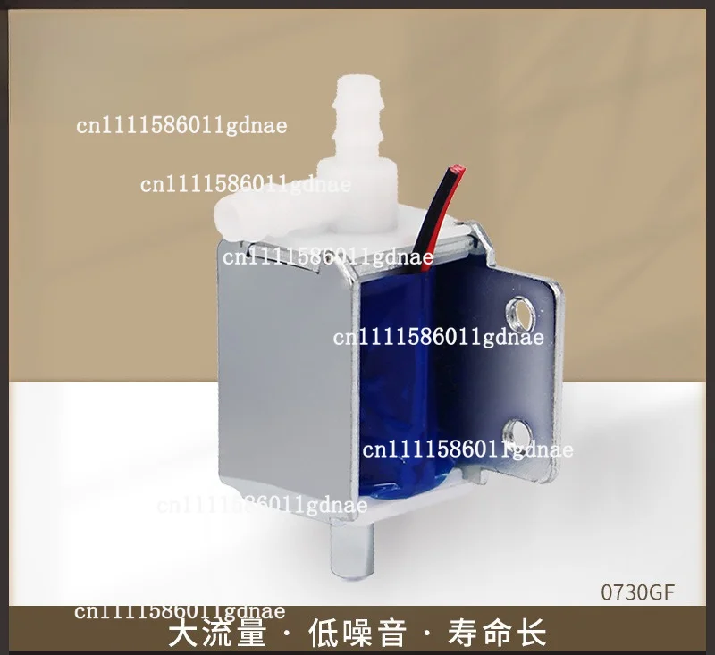 Detalhe 2 de Válvula solenoide Mini Solenoid Valve DC 12V/24V, Micro Water Air Valve for Cooking Machine & Massage Bed Pneumática