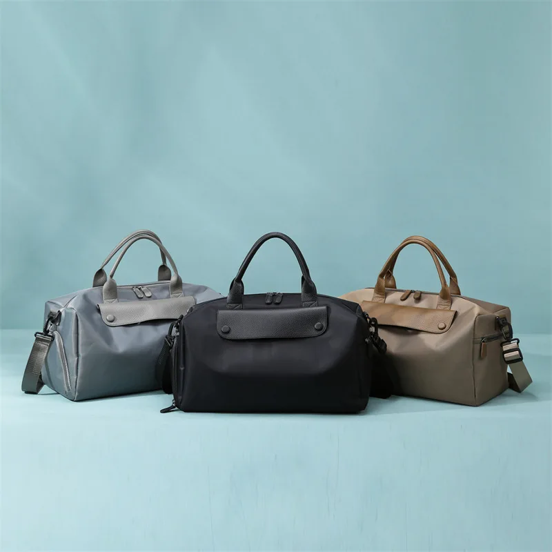 

Водонепроницаемая и износостойкая дорожная сумка из ткани Оксфорд, сумка для фитнеса большой вместимости, сумка для багажа, ручная сумка через плечо большой вместительности