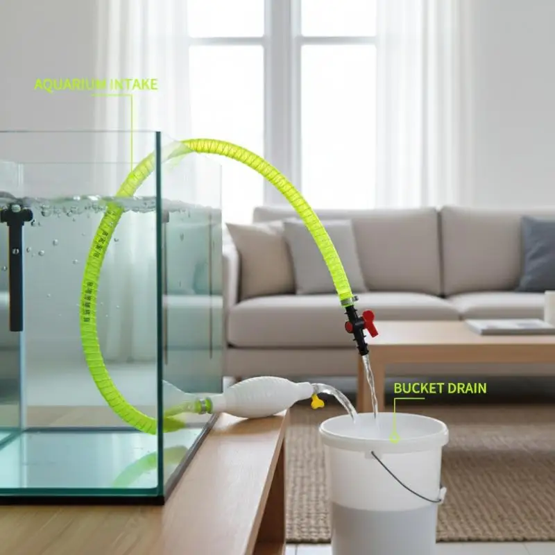 Portable Manual Oil Pump with Air Bag for Car Easy Liquid and Oil Transfer Suction Pipe Suitable for Home Garage