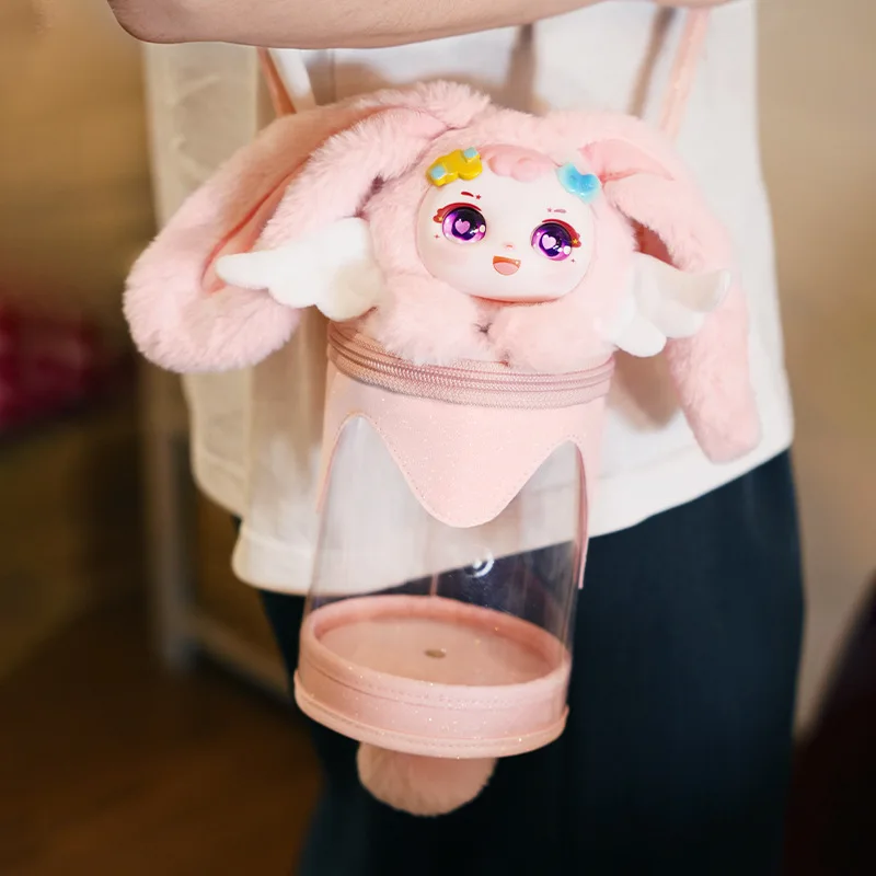 Dumia Ula Weather Series Jelly Bag Borsa portatile in vinile carino per il dolore Borsa a tracolla Anime Surprise Blind Box