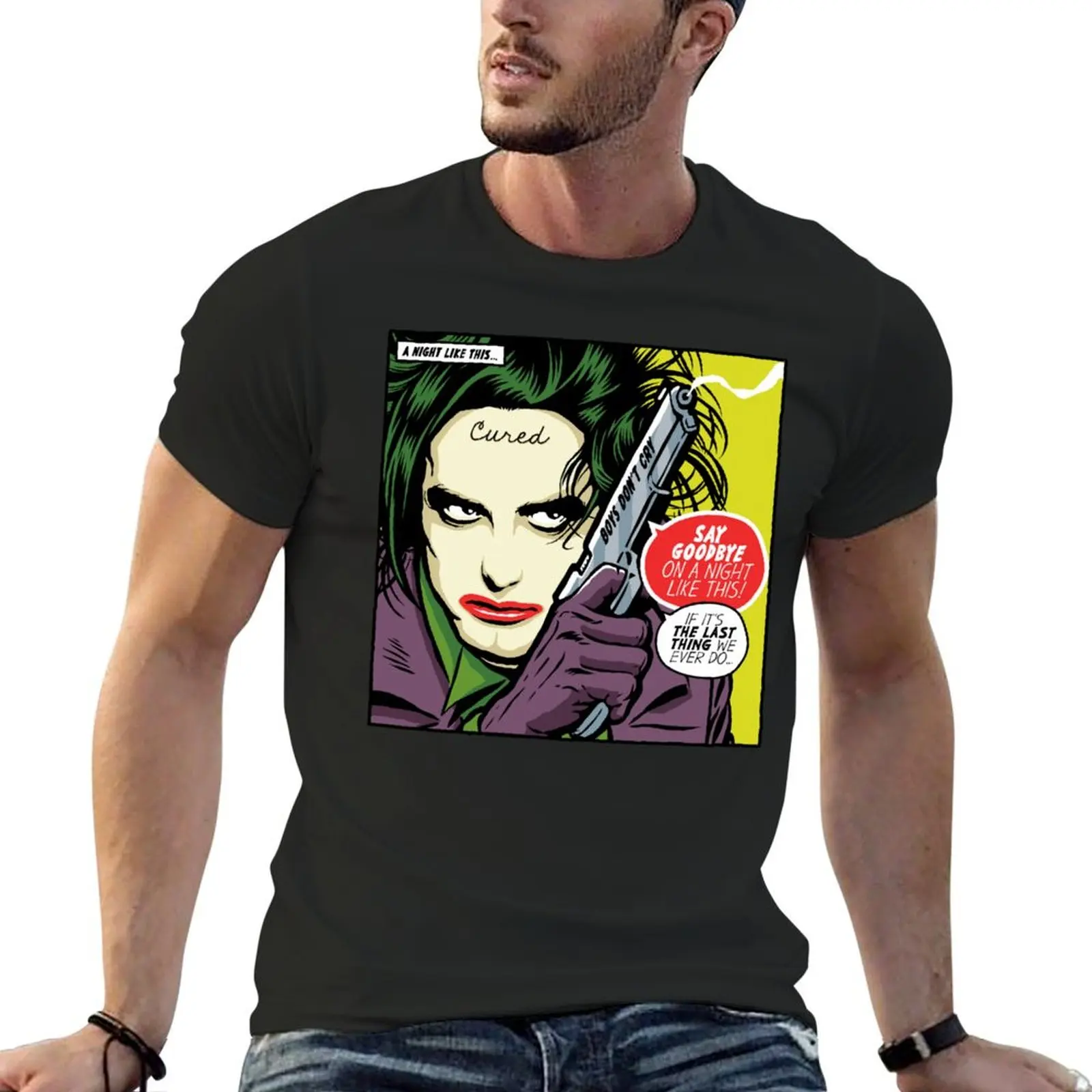 Post-Punk Night T-Shirt plus sizes anime funny t shirts men