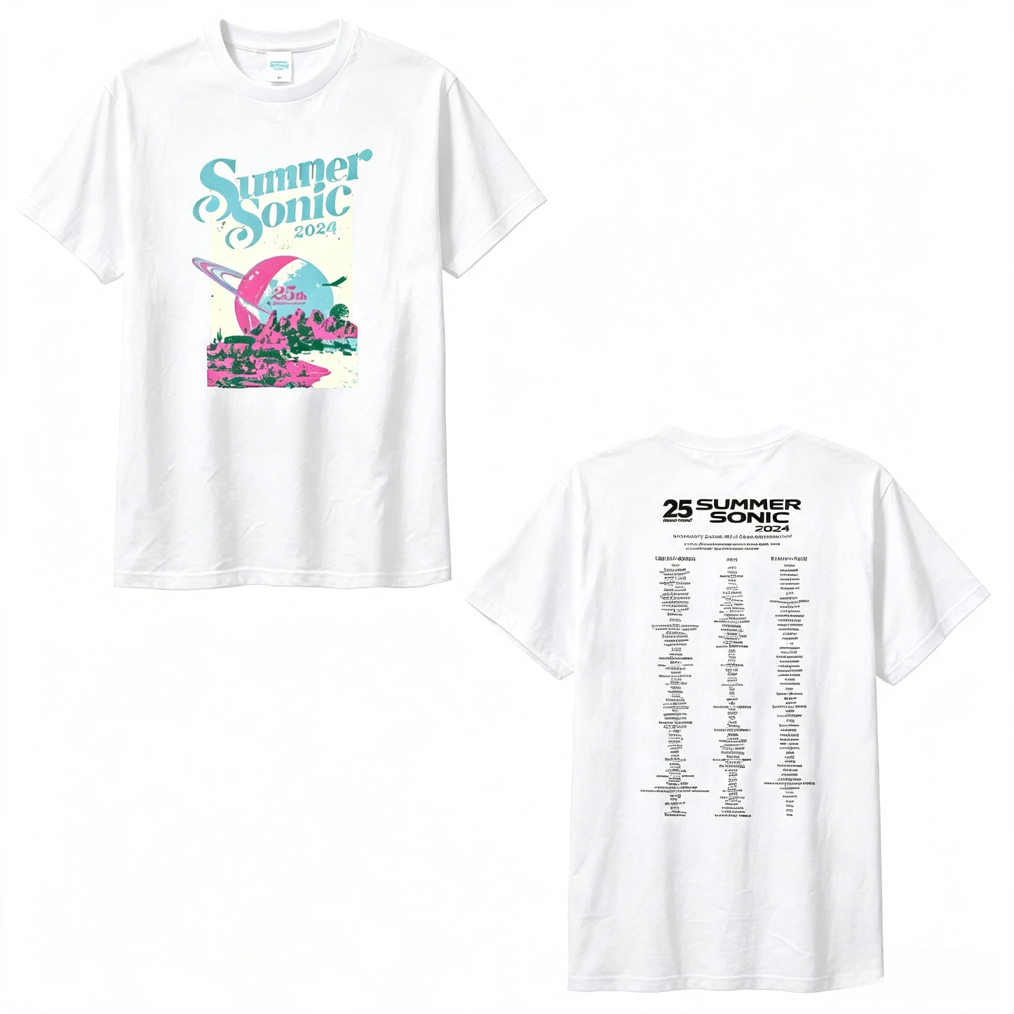 2026 summer rock music festival new men's T-shirt comfortable, breathable, high-quality, suitable for fans to wear
