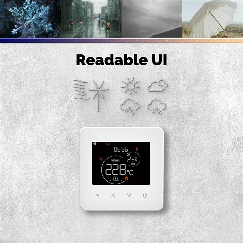 GOOD-Tuya Wi-Fi термостат регулятор комнатной температуры воды/электрический подогрев пола газовый котел управление через приложение для Alexa