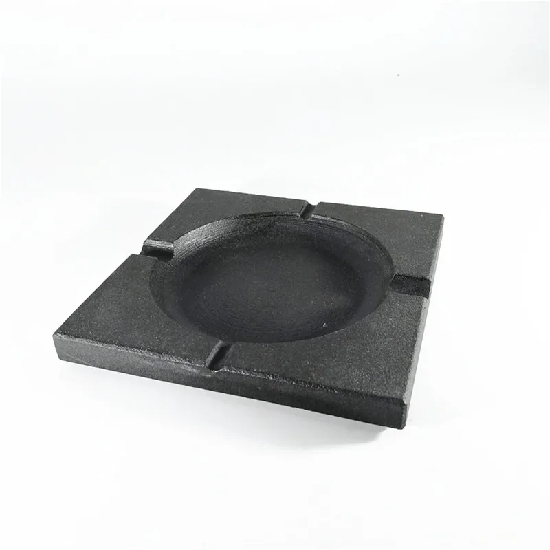 

Wholesale 20pcs Made In China Black Marble Ashtray Custom Made Desk Cigar Ashtray With Logo