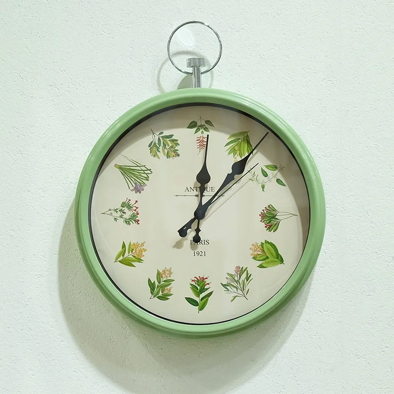 T*-Nordic Fashion Clock Wall Minimalist Cartoon Simple Round Creative Design Wall Clocks Aesthetic Modern Home Decoration
