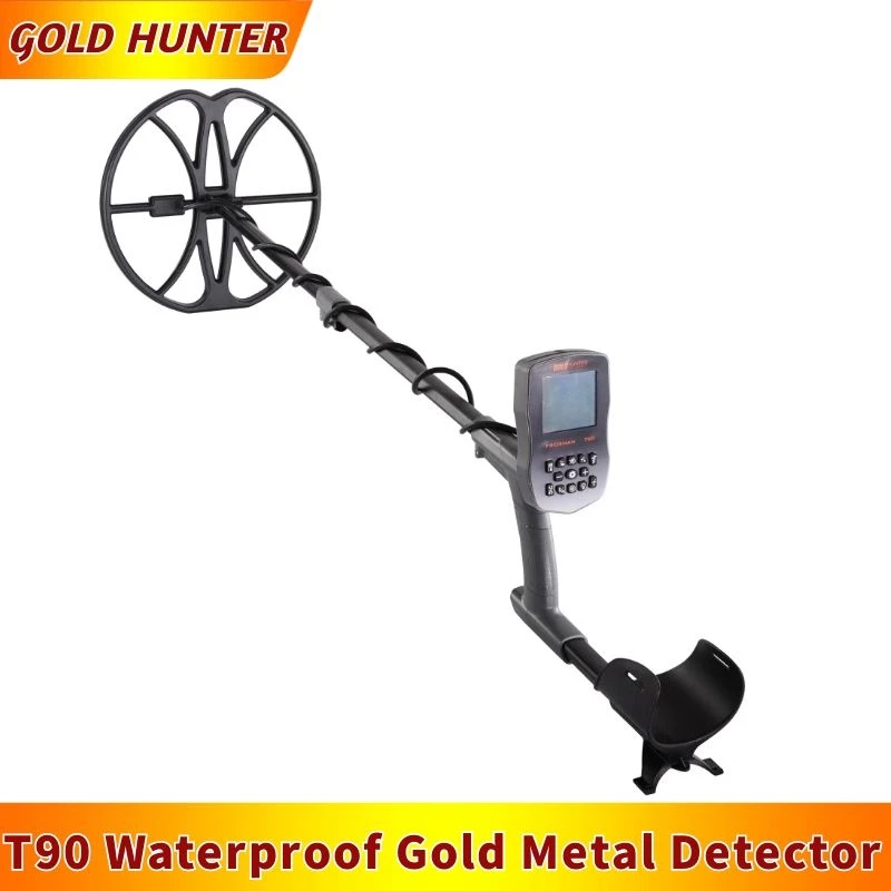 Gold Hunter T90 Industrial Metal Detector Portbale HandHeld Metal Detector Underground Gold Metal Detector PinPointer Waterproof