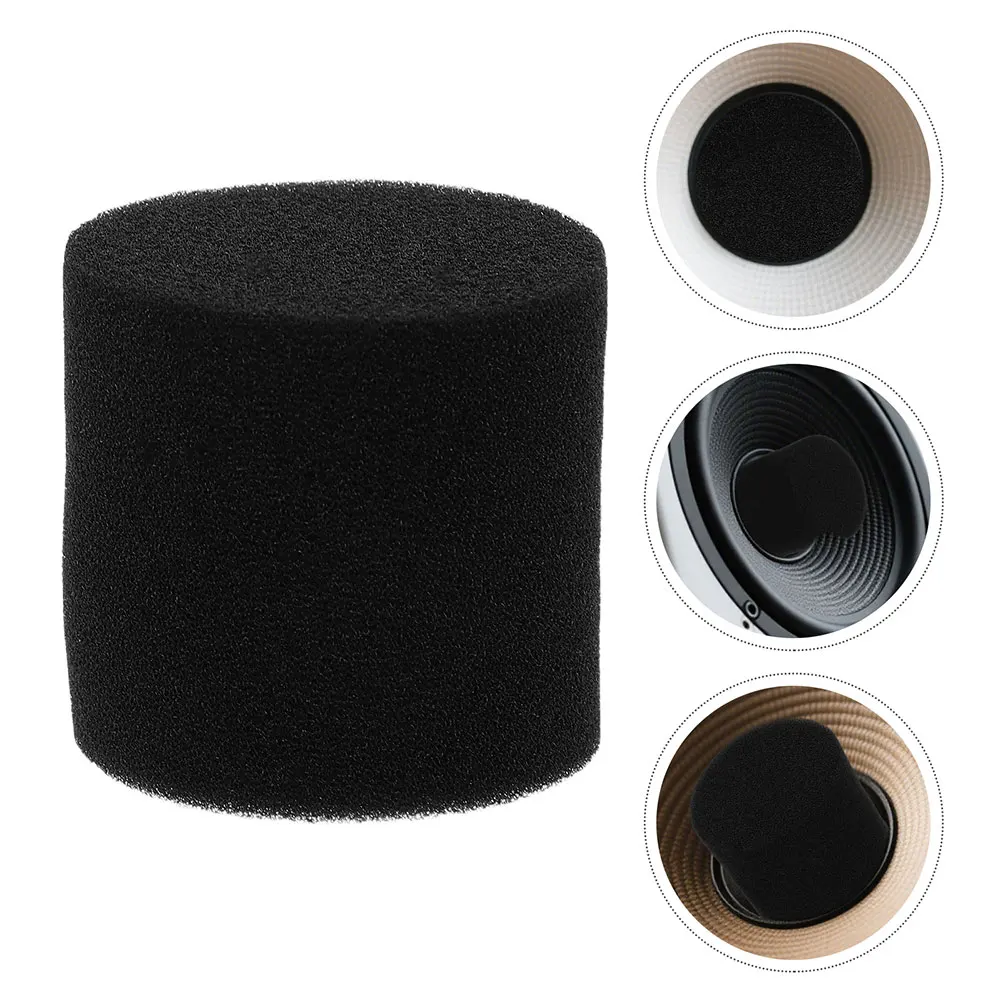 

2pcs Bass Blocker Hole Noise Reduction Acoustic Damping Sponge Speaker Port Tube Subwoofer Parts Replacement Home Audio