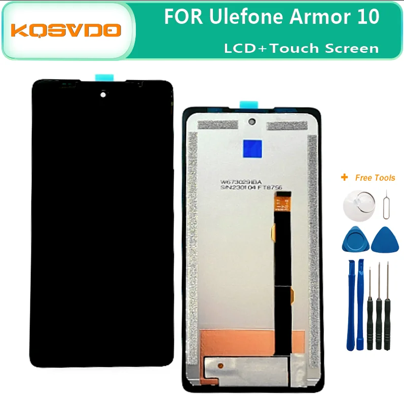 

6,67 дюймов для 100% оригинального Ulefone Armor 10 телефон с ЖК-дисплеем + детали для замены + инструменты в наличии