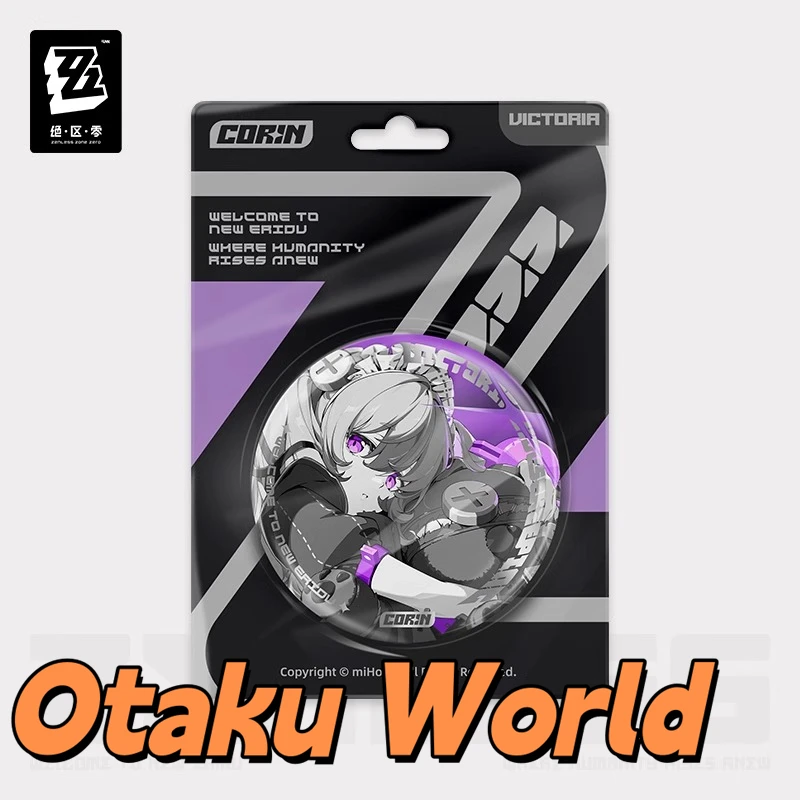In stock Otaku Zenless Zone Zero ZZZ Corin Von Lycaon Alexandrina Ellen Joe Reflective badge Victoria Housekeeping Mihoyo