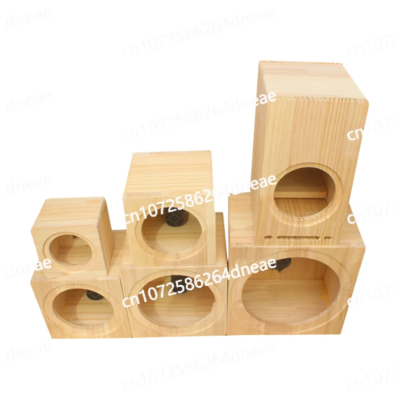 1.5 3.5 4 5 6.5 inch 8 inch empty box body home speaker Car audio solid wood box modified speaker