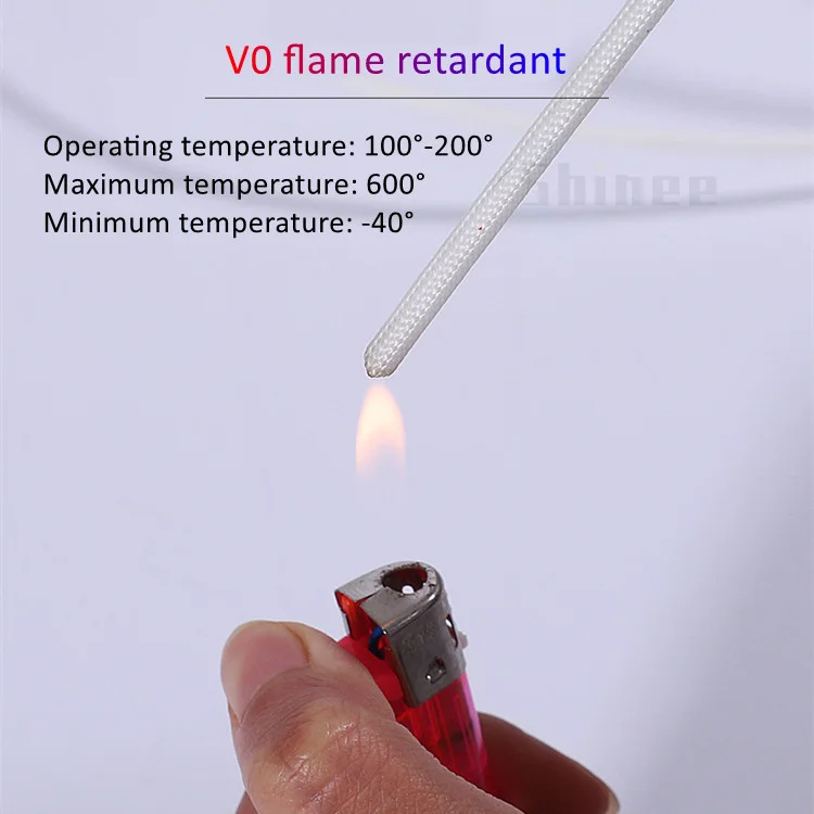 Fiberglass Tube 1- 22mm Silicone Resin Coated Insulated Soft Chemical Glass Fiber Braided Sleeve High Temperature Pipe Wire Wrap
