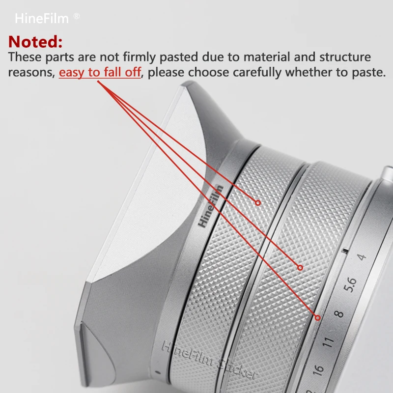 Hinefilm Skin voor Fuji GFX100RF Transparante Camera Sticker GFX100 RF Clear Camera Skin Voor Fujifilm GFX 100RF Wrap Cover Sticker