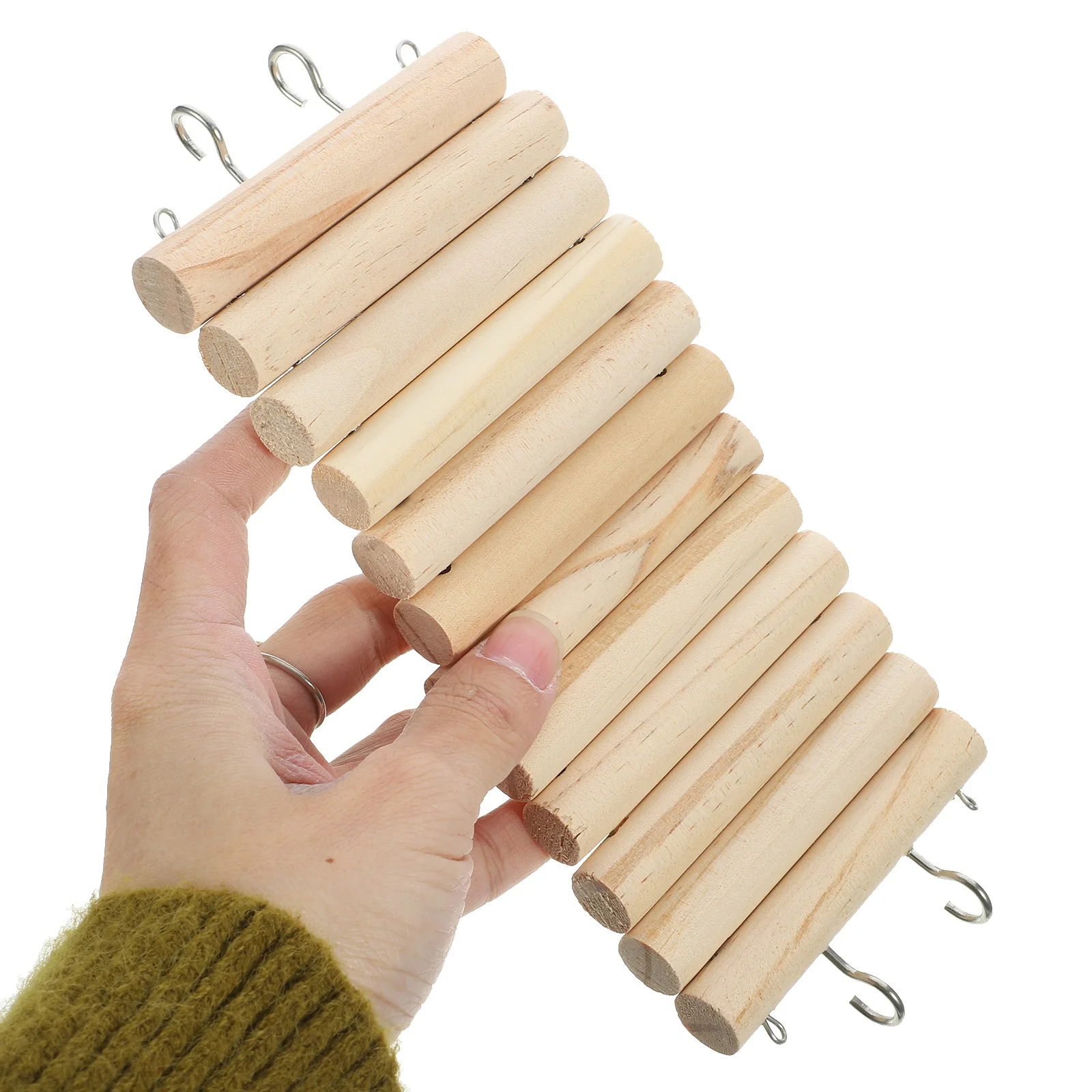 Ladder Fence Hamster Accessories Guinea Pig Hideout Pet Wooden Baby Playpen Toy