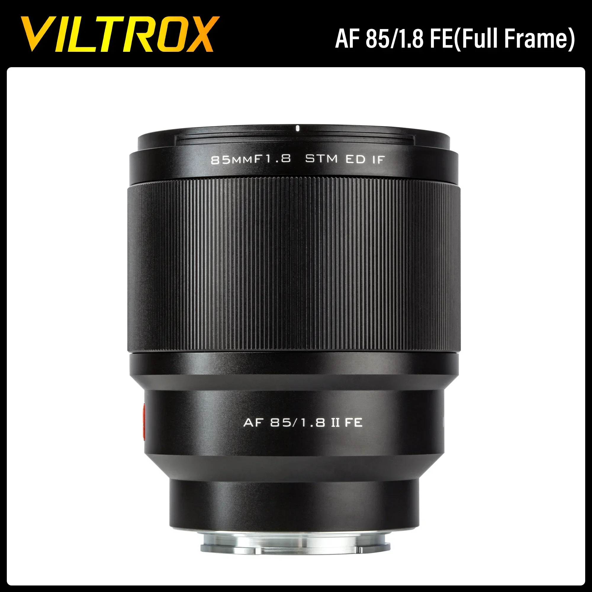 

VILTROX 24mm 35mm 50mm 85mm F1.8 Sony E Camera Lens Auto Focus Full Frame Prime Large Aperture Portrait FE For Sony E Mount A7