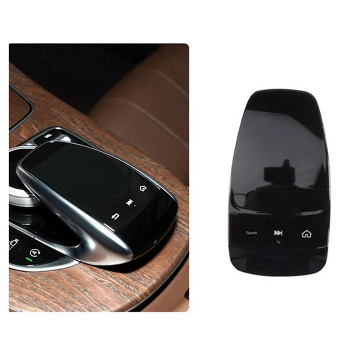 T45C_Car غطاء ماوس لوحدة التحكم المركزية بخط اليد 2139008109   لمرسيدس الفئة E W213 2014-2018