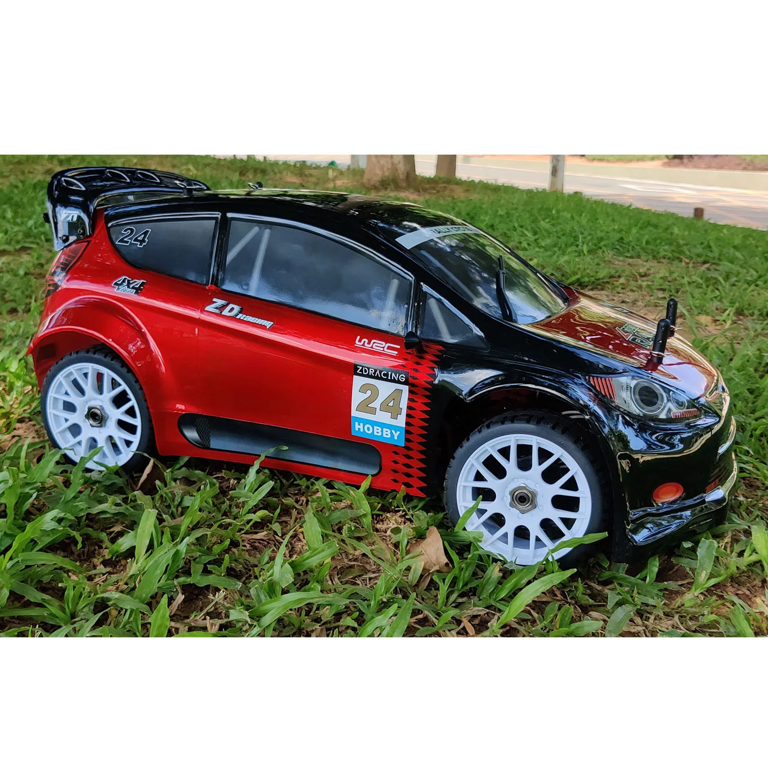 

1/8 70KM/H ZD Racing RC Brushless 4WD Rally Car 9071 V2 Radio Control Electric Racing Car 80A ESC RTR Battery No Lights Sounds