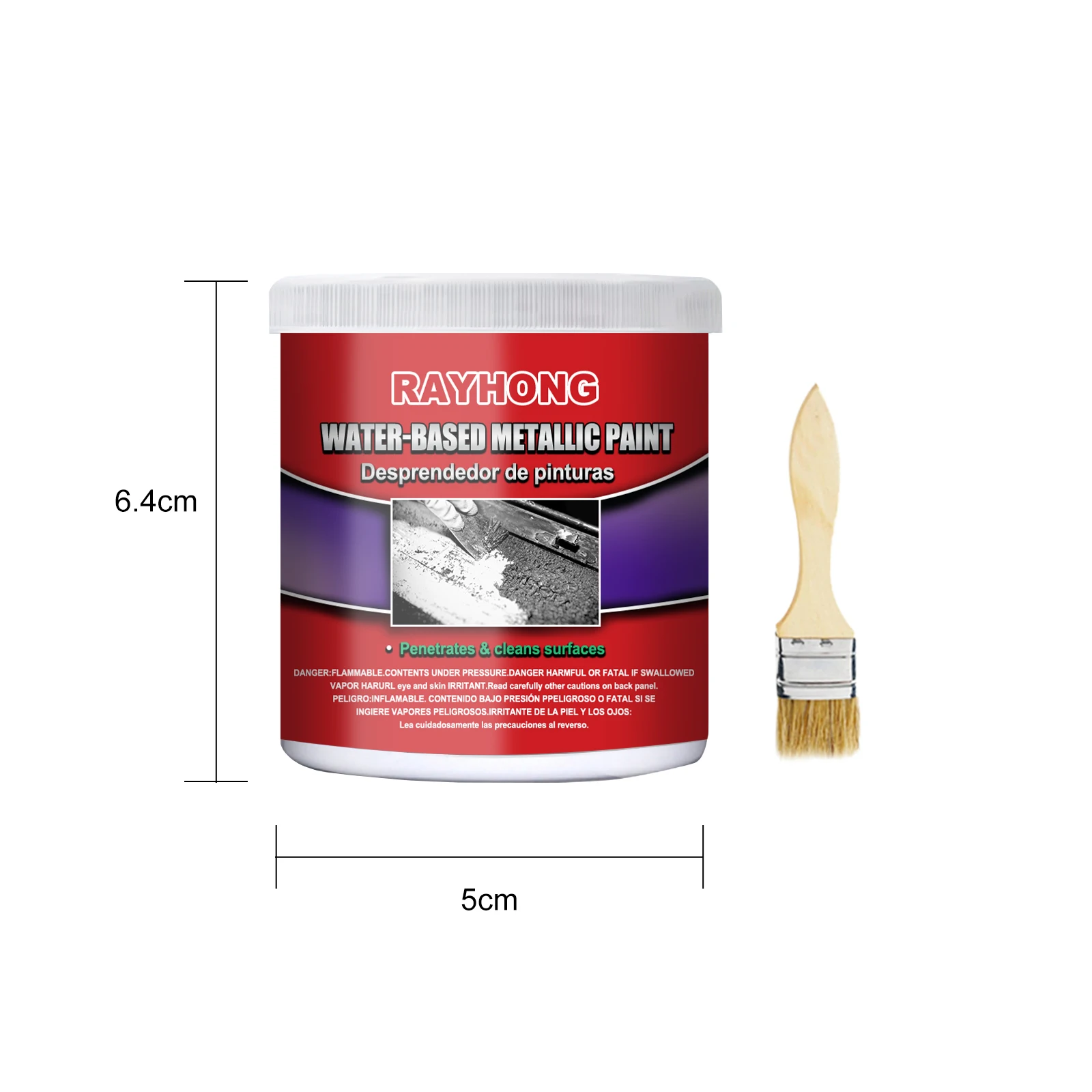 100ML Car Anti-Rust Chassis Rust Converter Car Anti-Rust Primer Long Lasting Surface Lasting Primer Agent Car Repair Maintenance