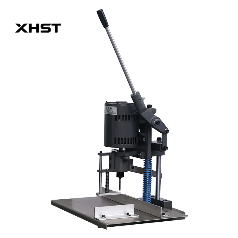 

150D Single-Head Electric Drilling Machine Heavy-duty Electric Tag Punching Machine Labor Saving For Office School
