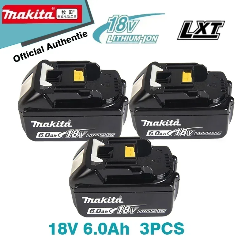 

2025 Makita 6.0Ah BL1860 BL1850B BL1850 BL1840 BL1830 Screwdriver Battery & Charger 18v Replacement Power Tool Batteries.