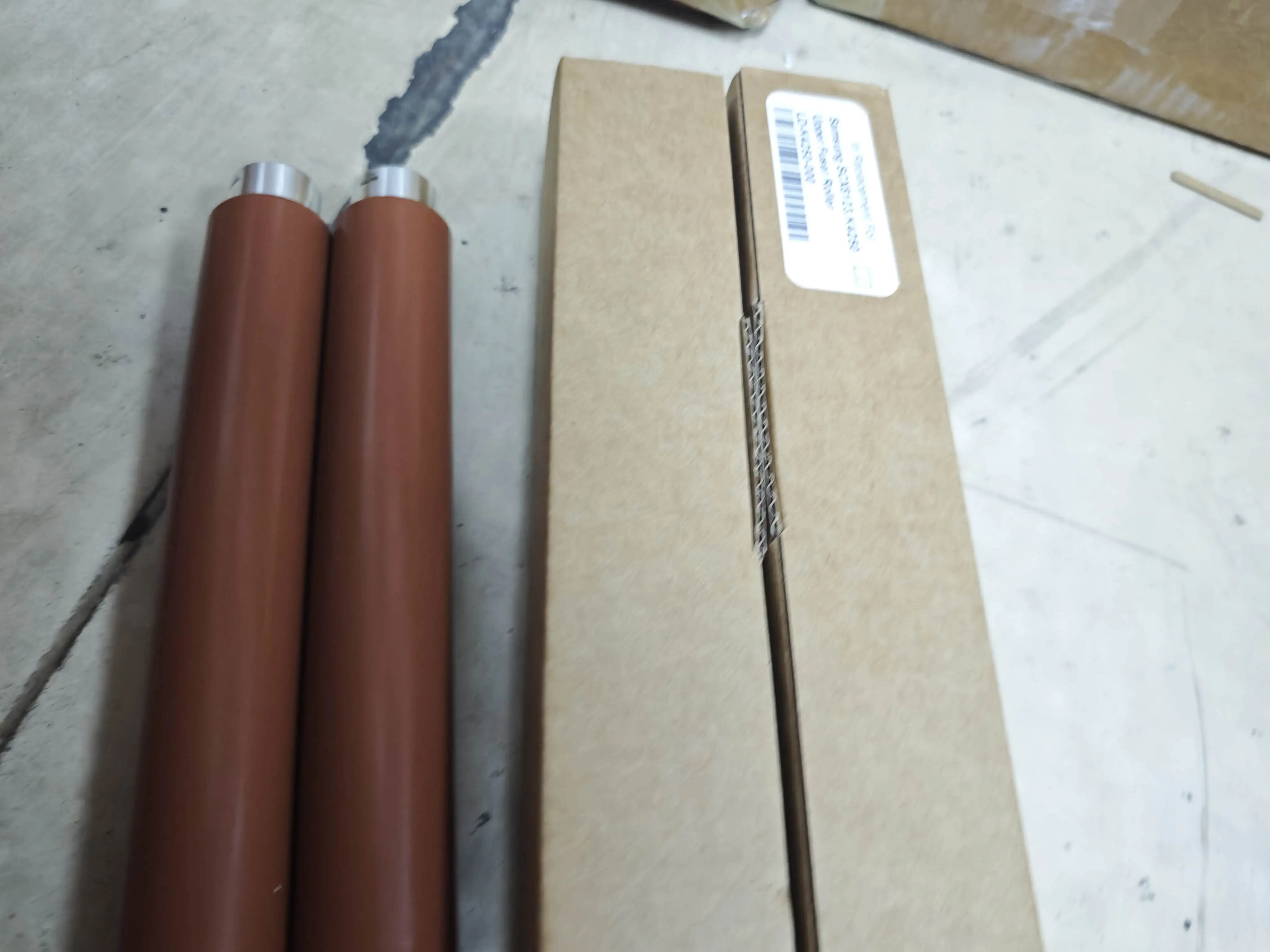 K4350 Upper + Lower Fuser Sleeved Pressure Roller for Samsung K3250 K3300 K4300 K4250 SL-K3250 SL-K3300 SL-K4250 SL-K4300