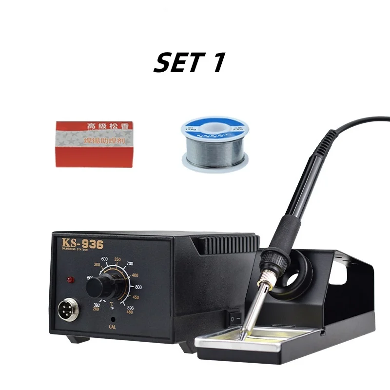 KS 936 60 W Adjus Temperature Soldering Station, Soldering Iron Kit for Welding & Repair