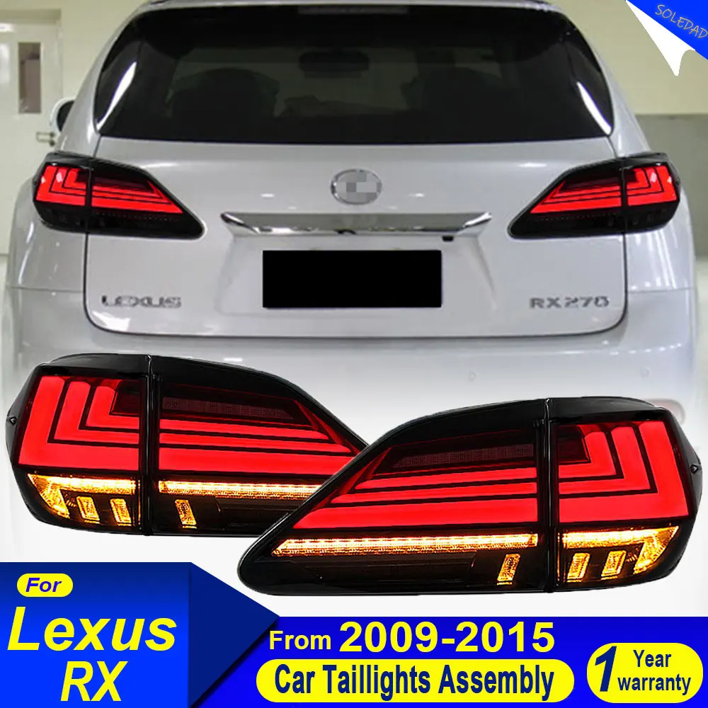 Car Tail Lights For Lexus RX RX300 2009 2010-2015 new style full LED Tail Lamp Dynamic Turn Signal Light Tail Lamp Assembly
