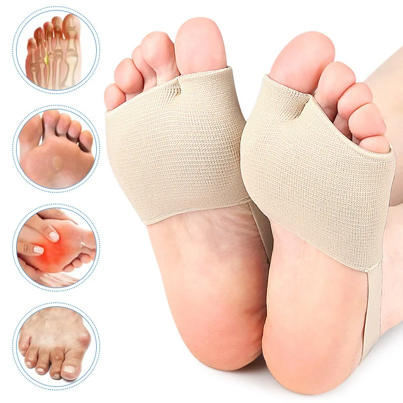 Forefoot Pad Of High Heels Beveled Thread Foot Guards Sebs Soft Shock-absorbing Toe Divider Anti-slip Anti-wear Toe Divider