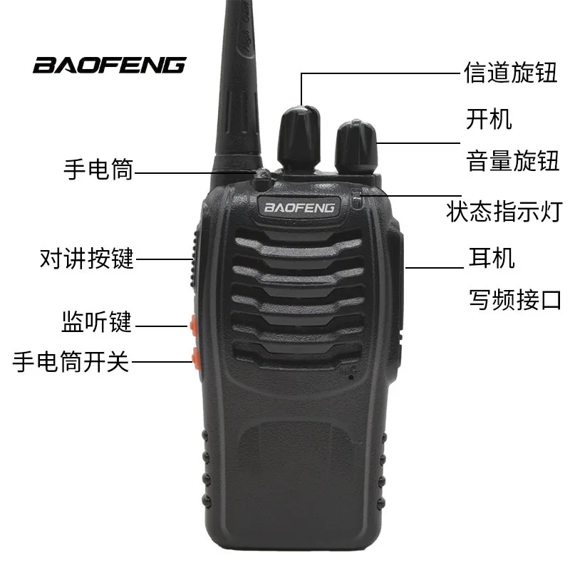 UV-21 Pro V2 Wireless Copy Frequency Mutli Band Powerful Waterproof Long Range UV-5R Long Range Type-C Two Way Ham Radio