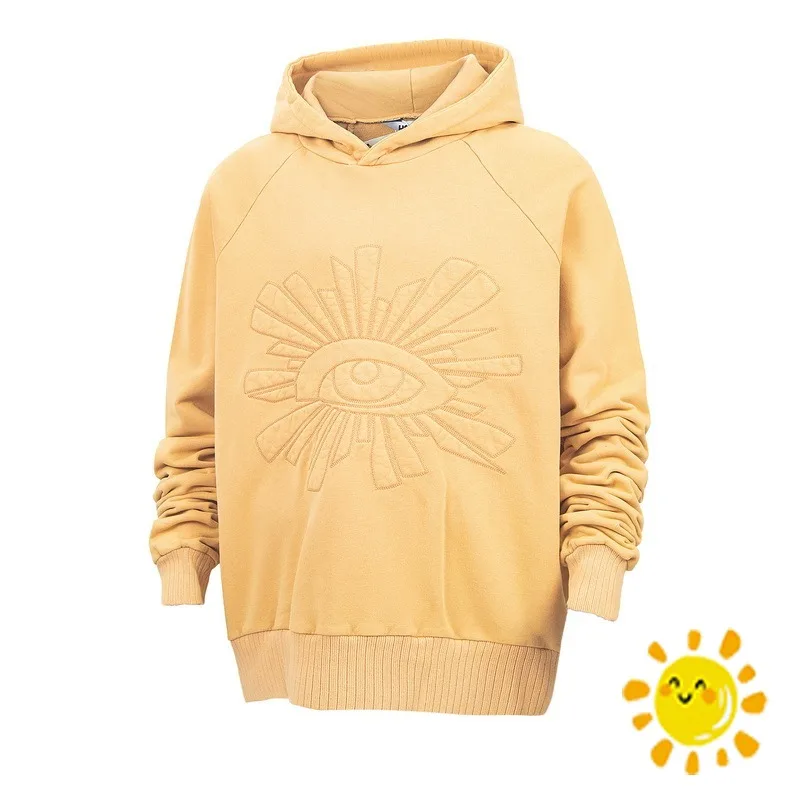 

24SS New Style Washed Eye Embroidery HOUSE OF ERRORS Hoodie Men Women High Quality Vintage Hooded Oversized Pullover