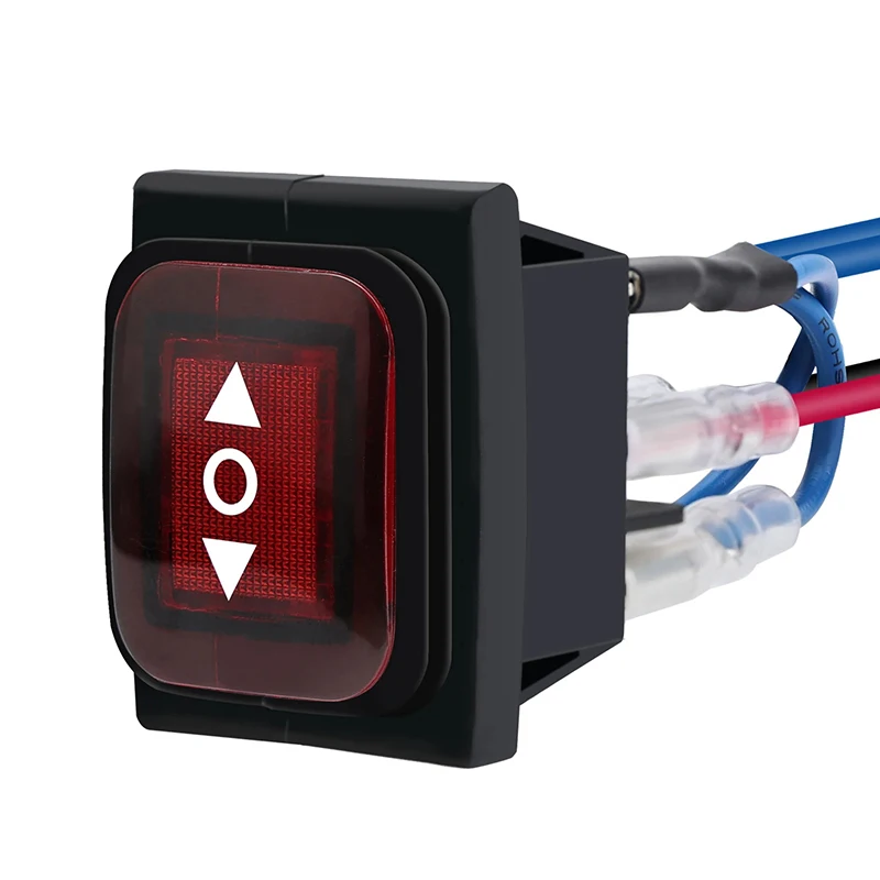 

**1PC Reverse Switch Waterproof Toggle Switch With Wire 6-pin 3-speed Self Resetting Motor Switch Durable Power Supply