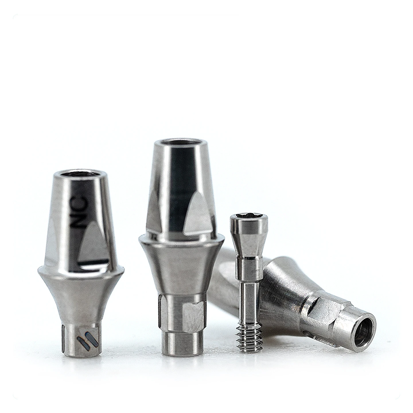 Grade 5 Titanium Straight Transfer Abutment 10PCS for Straumann ITI Bone Level NC RC Impression Coping Scan Body Factory Direct