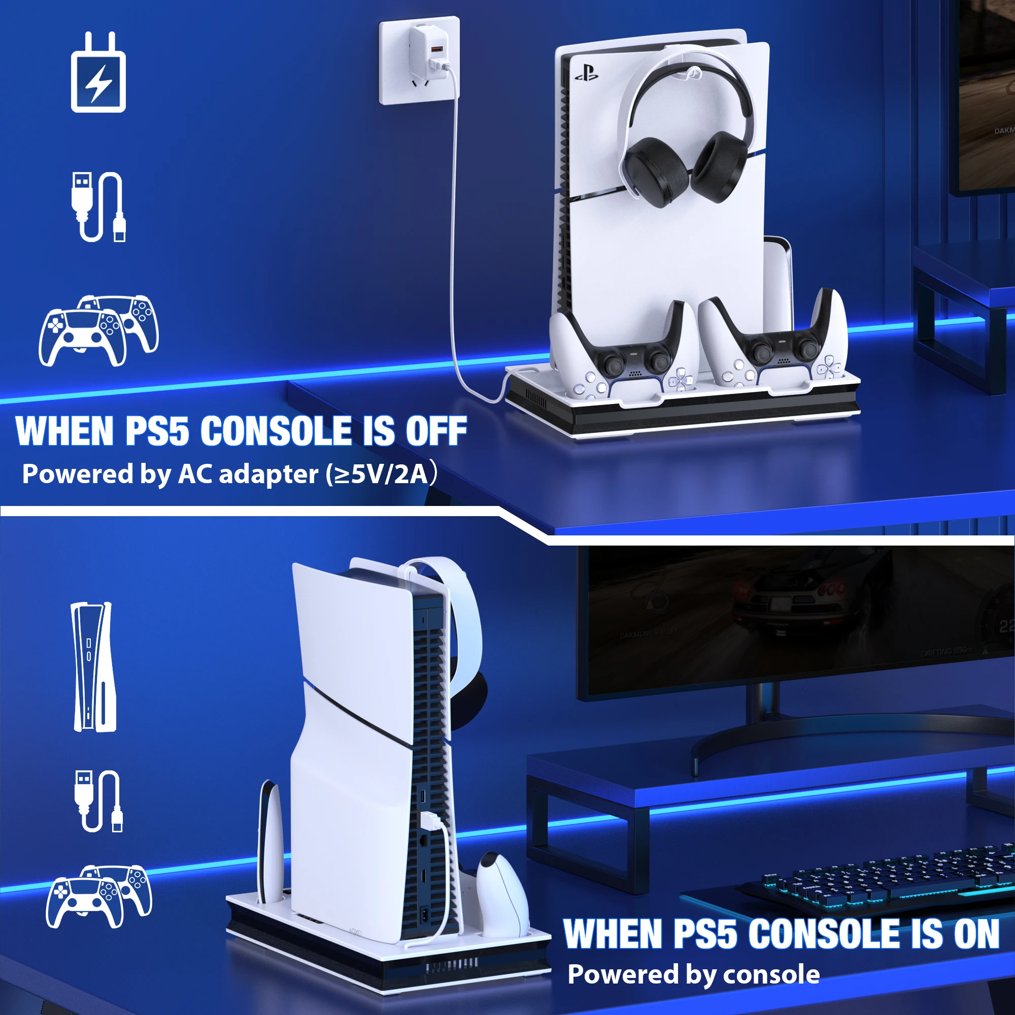 Thumbnail 3 - #31 Cheap PS5 Cooling Stations Worth Buying