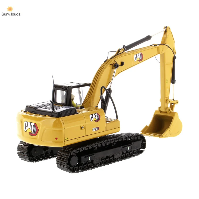 CAT Caterpillar 323 GX hydraulische graafmachine 1/50 gegoten modelcollectie cadeau- en display- en souvenirornamenten