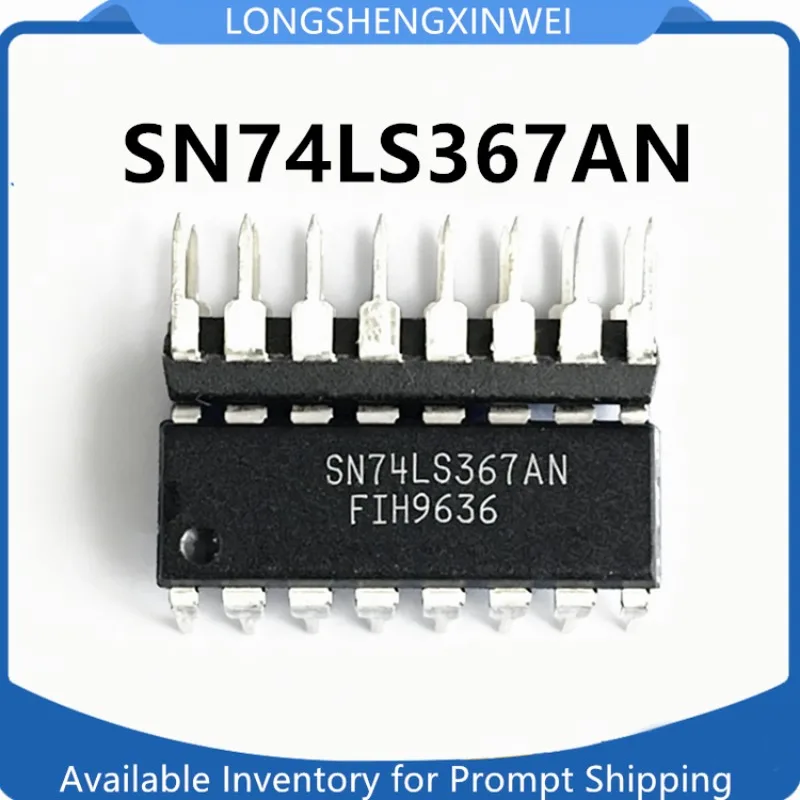 1PCS SN74LS367AN 74LS367AN DIP-16 Buffer Line Driver IC Original New in Stock
