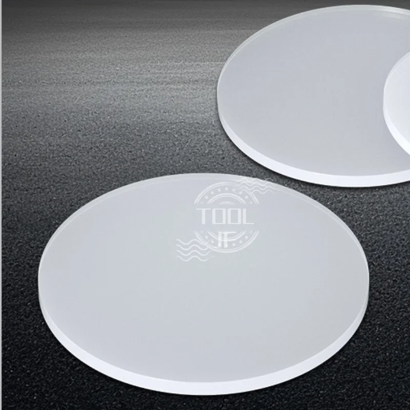 10pcs White Solid Round Silicone Rubber Gaskets Pad Dia 5 - 100mm Thick0.5-8mm Versatile Sealing Cushioning Protection.