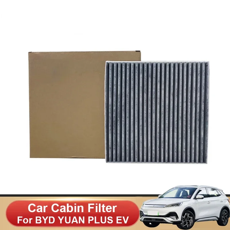 Cabin Filter For BYD YUAN PLUS EV EM2E-8121211 ATTO 3 2022 2023 Activated Carbon Filters  Filter Anti-PM2.5 Car Accessories