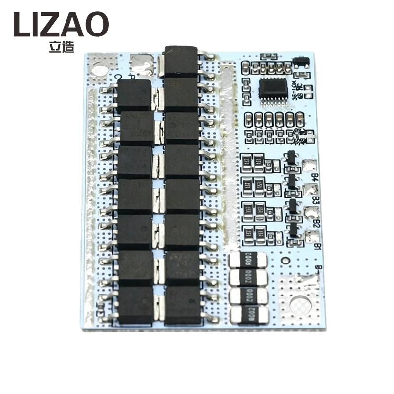 3S 4S 5S Bms 12v 16.8V 21V 3.7V 100A Li-ion Lmo Ternary Lithium Battery Protection Circuit Board Li-polymer Balance Charging