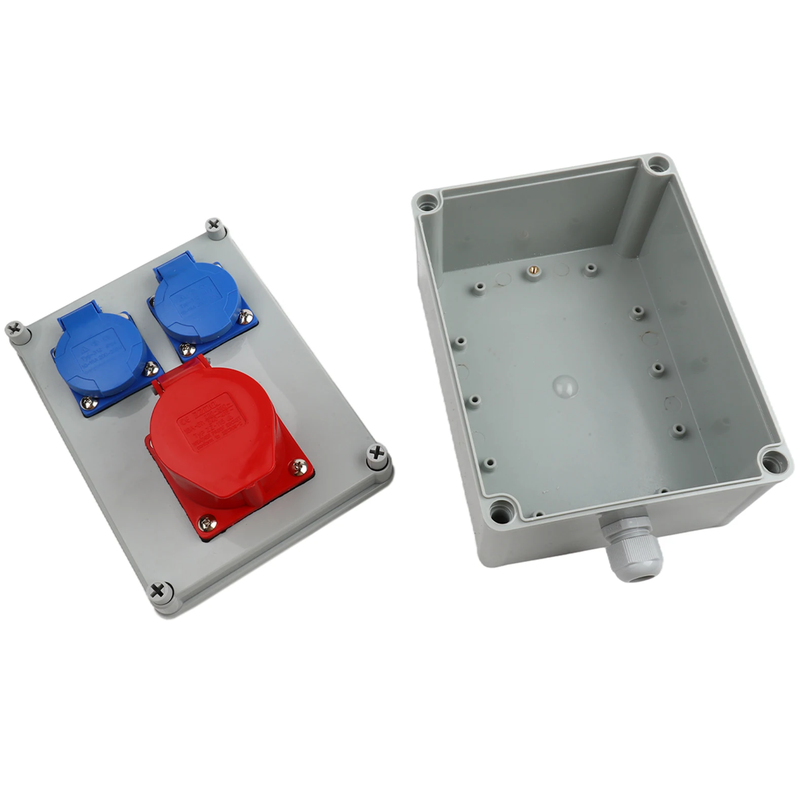 Innovative Design Wall Distributor Socket Featuring Heavy Duty CEE Input Along With Dual Secondary Outlets For Usability
