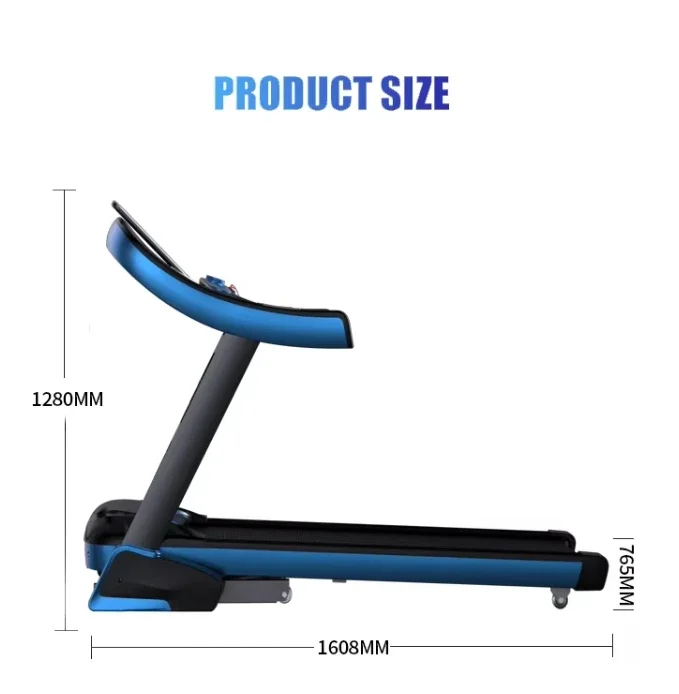 2025 آلة تشغيل متعددة الوظائف مفرغة قابلة للطي التجارية مشاية كهربائية بمحركات للاستخدام المنزلي #5
