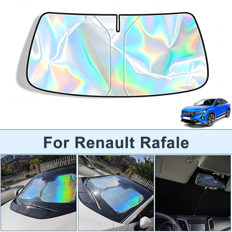 

Foldable Front Windshield Sun Shade For Renault Rafale UV Reflective Sun Protection Cover Car Interior Accessories