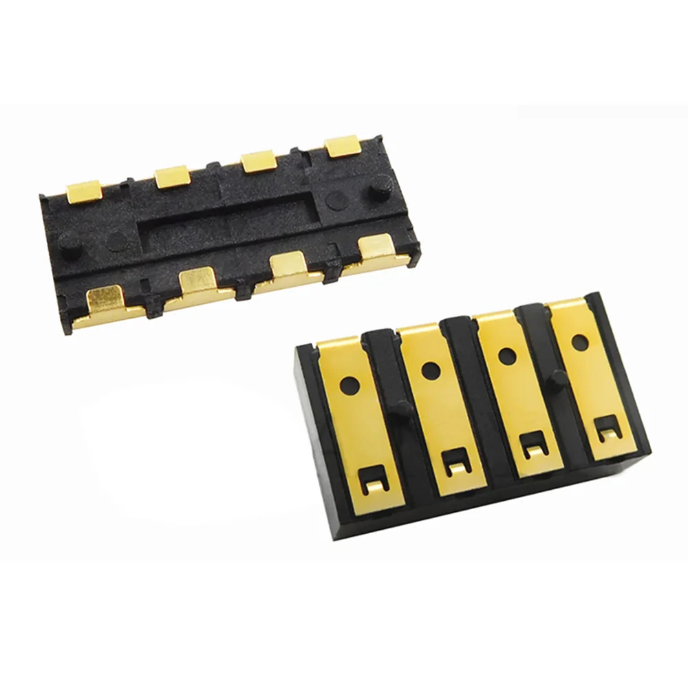 1pc 5A High Current Shrapnel Battery Holder 4P Large Spacing Power Interface Male Female Sockets Battery Connector