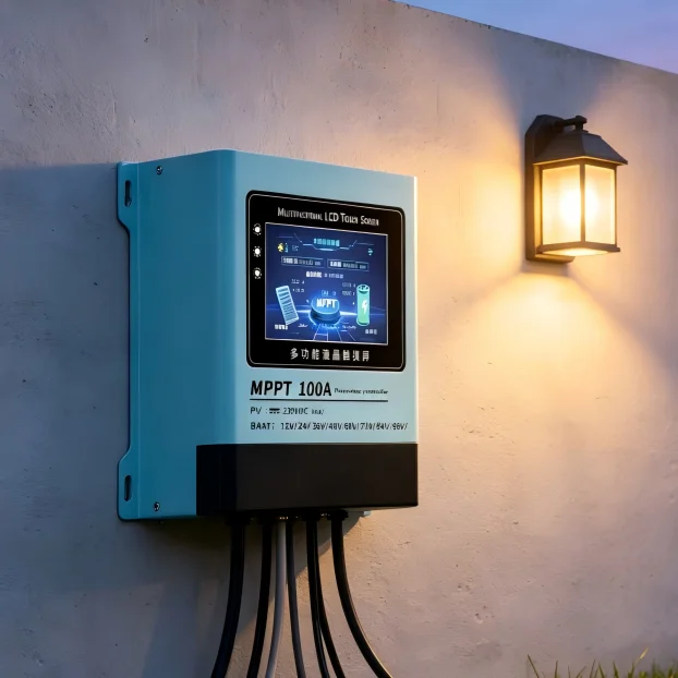 Genuine Hardware‑based MPPT Solar Charge Controller 12V 24V 48V 60V 72V 84V 96V/30A 60A 100A Max PV＜230V