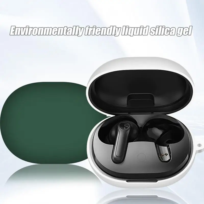 Silicone Protective Case For Sound-PEATS Life Earphone Protection Cover Antiscratch Flexible Shock Proof Dust Proof Best Fit