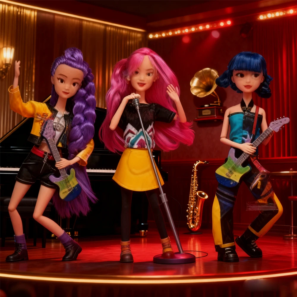 

В наличии Kpop Охотники на демонов Аниме Фигурка Руми Мира Зои Красивая принцесса Кукла для маленьких девочек Мультфильм Коллекционный подарок! @ # $%^