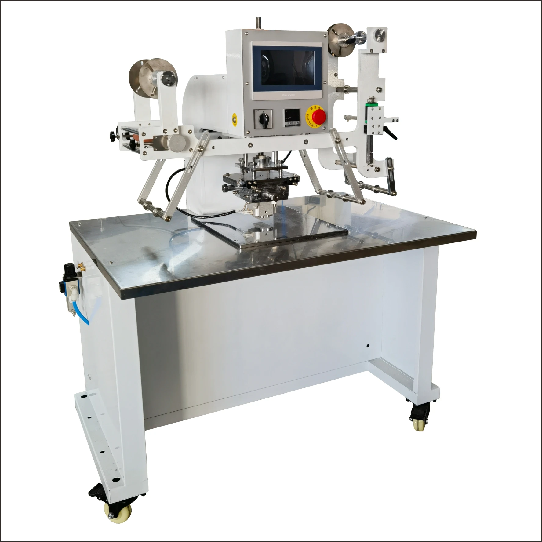 Pass CE High Efficient One and Two Station Sublimation Pneumatic Heat Press Machine for Sport Shoe Insole Logo