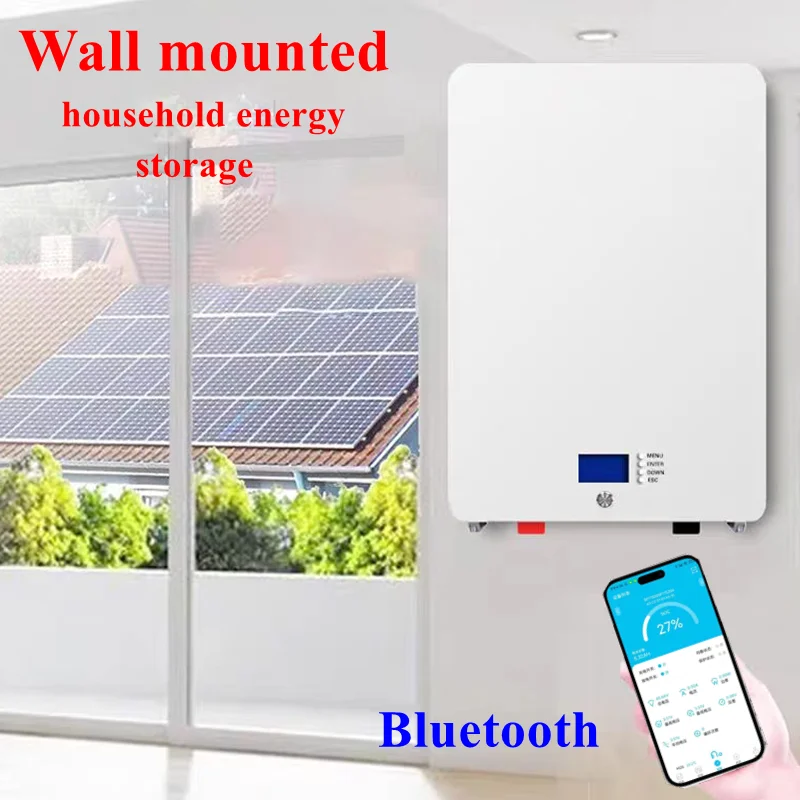 6000+Cycles Wall Mounted 48V 50Ah 100Ah 150Ah 200Ah Lifepo4 Battery for 3KW 5KW 7KW Energy Storage PV Household Base Station